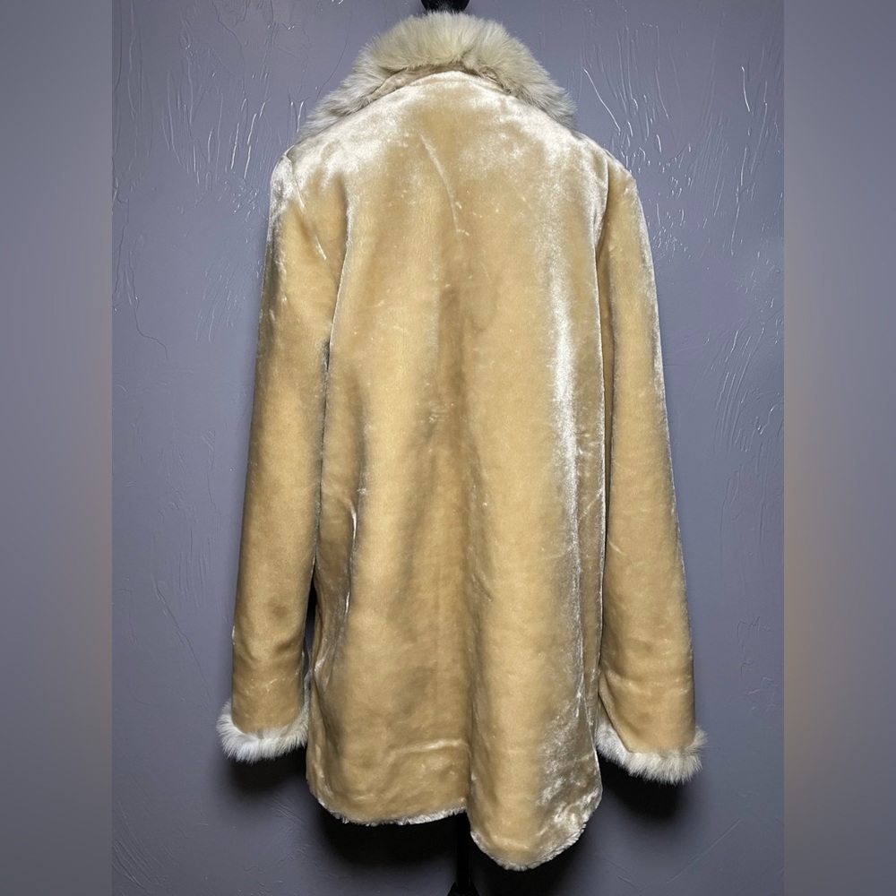 Terry Lewis Vintage Classic Luxury Faux Fur Coat - Picture 6 of 14